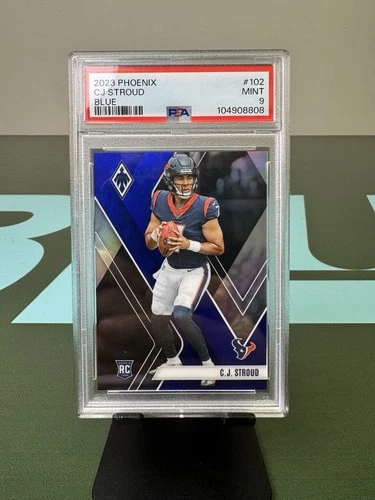 2023 Panini Phoenix C.J. Stroud Blue Rookie 5/35 PSA 9