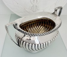 Schale England antik A1 Silberauflage Queen Anne Jugendstil Zuckertopf Sheffield