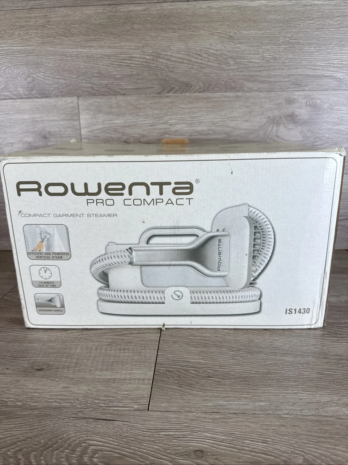 Rowenta Pro Compact Garment Steamer #IS1430 Clothes Iron