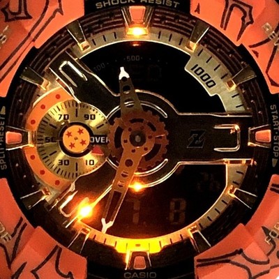 Casio G-Shock Dragon Ball Z GA-110JDB-1A4CR USA model for sale