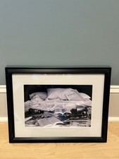 Framed Black And White Photography Print, “Well Read”By Leigh  Viner