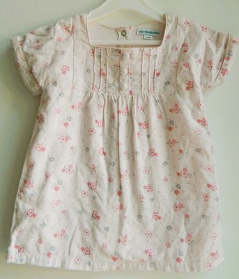 Kleid Gr. 9 Monate aus Samt ''Vertbaudet''