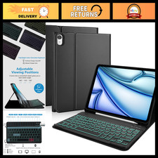 iPad Air 11" Case with Keyboard for 5th/4th Gen - Slim, Lightweight, Black