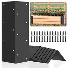 8 Pack Raised Beds Corner Brackets  Raised Garden Bed Brackets with Screws ...