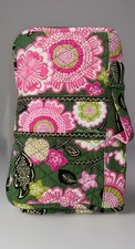 Vera Bradley Baby Changing Pad in Olivia Pink - Handle, Travel - Greens, Floral