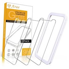 Screen Protector for iPhone 12 / iPhone 12 Pro, HD Tempered Glass Anti