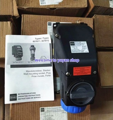 1pc NEW 8570/11-306 Wall-mounting socket By DHL or FedEx  *bn