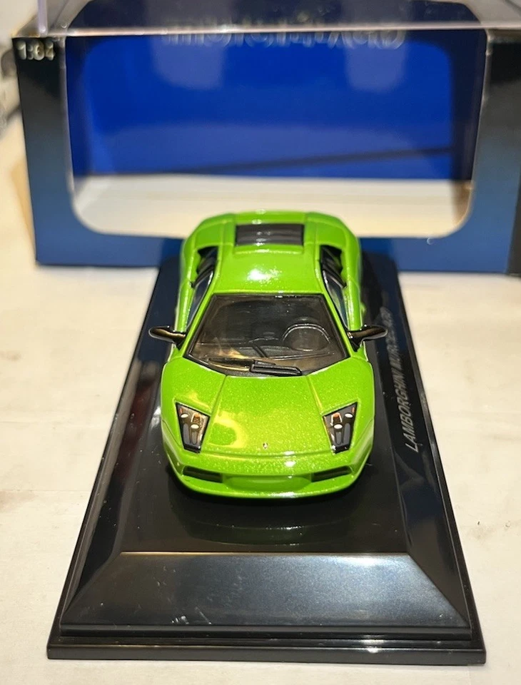 AUTOart 1/64 Lamborghini Murcielago Verde Metálico ¡Raro!  Foto 3 de 4