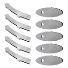 10 Pcs Mountain Bike Disc Brake Interspace Adjustment Stainless Steel Discs