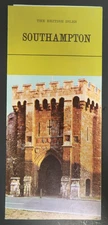 Southampton The British Isles Travel Souvenir Pamphlet Booklet 1961 Map