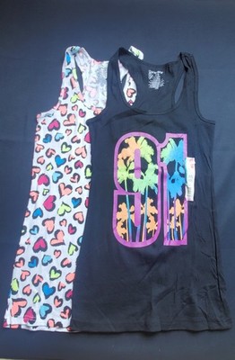 No Boundaries Juniors Ribbed Tanks