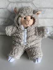 1992 Mary Meyer Peluche Arrugado Cordero en Traje de Oveja Juguete de Peluche Museo Henry Ford