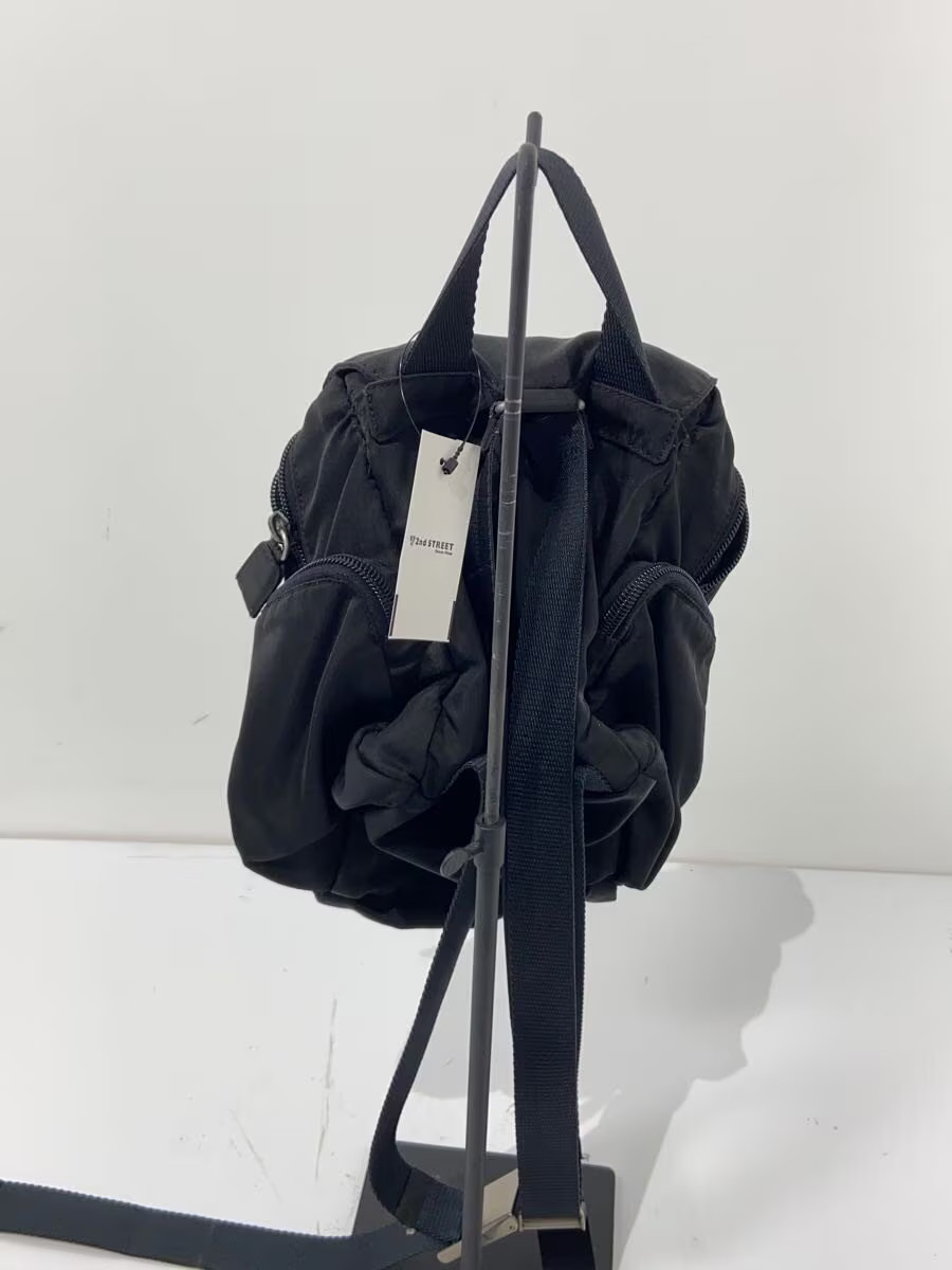 PRADA Mini Backpack Backpack Nylon BLK - image 3