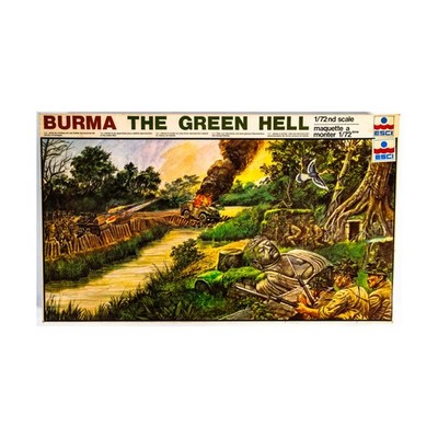 ESCI Historical Plastic 1/72 Burma - The Green Hell VG+/NM