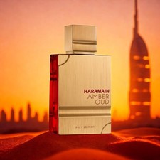 Al Haramain Amber Oud Ruby Edition 60ml. Unisex Long Lasting EDP. Made in U.A.E.