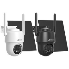 4G LTE Überwachungskamera Aussen Solar mit SIM Karte 2K HD PTZ Kabellos Kamera