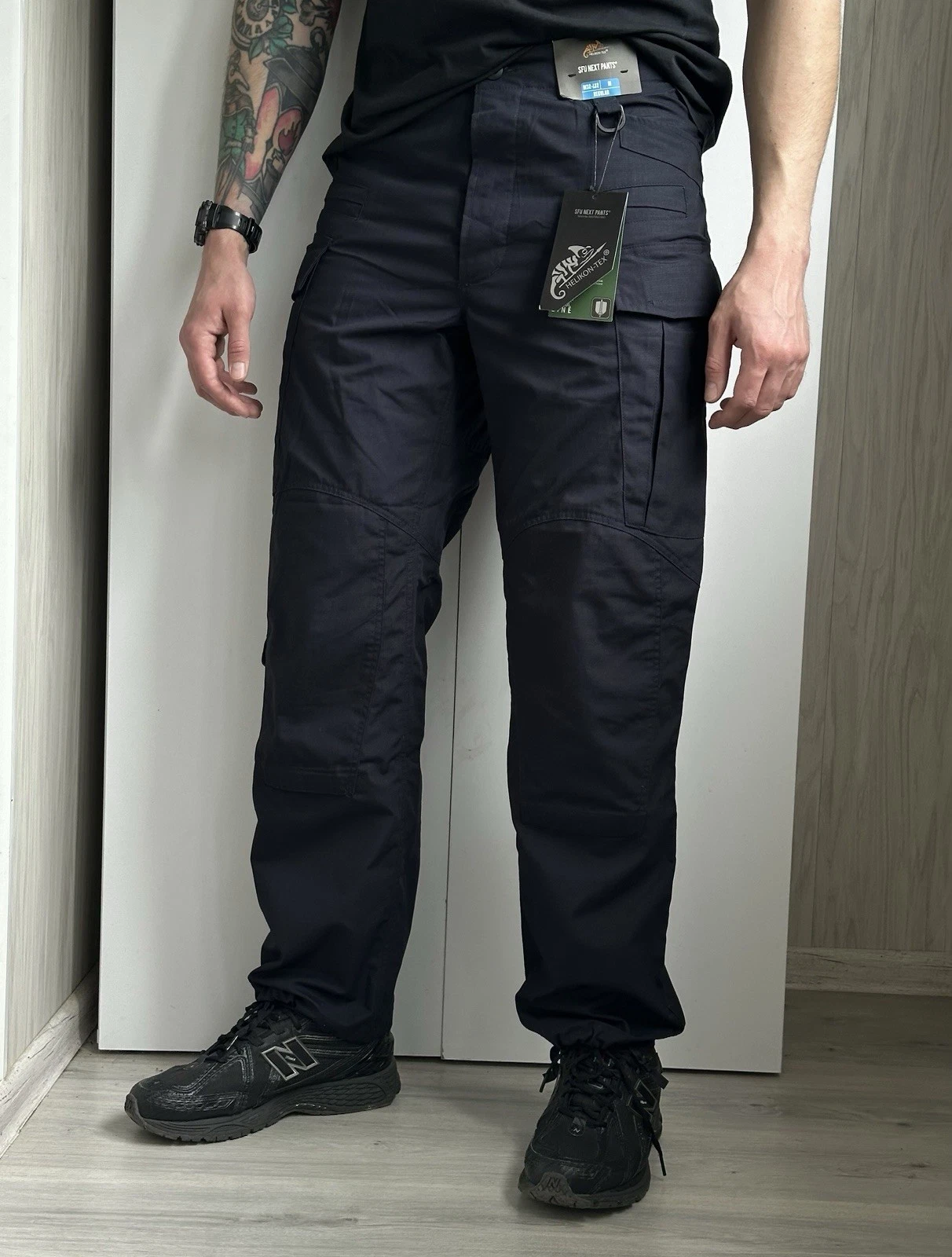 Helikon-Tex SFU NEXT Pants Navy Blue Polycotton Ripstop Tactical Cargo W32 L32