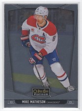 #173 2024-25 O-Pee-Chee Platinum Mike Matheson Montreal Canadiens