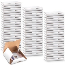 50 Pack CD Mailer Boxes Corrugated CD Shipping Boxes for Storage  Mailing