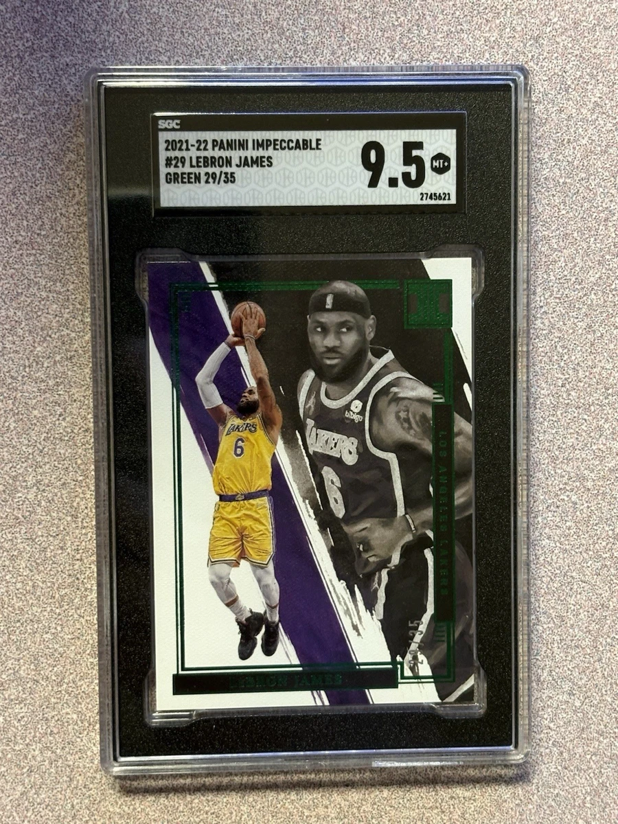 LeBron James Sportscard Guaranty Corporation (SGC) Basketball