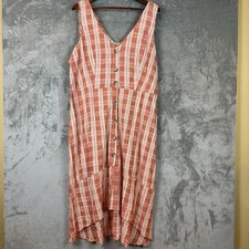 NWT Maurices Women’s Sleeveless Plaid V-Neck Sundress Sz XXL