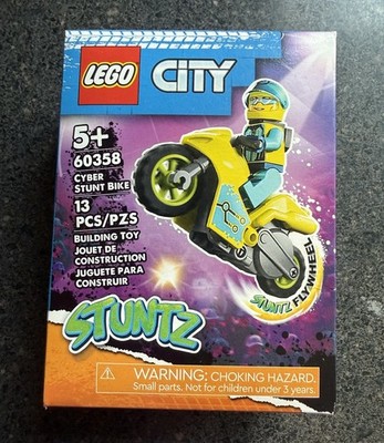 LEGO CITY: Cyber Stunt Bike (60358) NIB. Sealed, Retired.