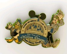 Year of a Million Dreams Disneyland Donald and Goofy Official Disney Trading Pin