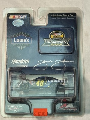 Jimmie Johnson #48 Lowe's 2006 Nextel Cup Champion 1:64 NASCAR Diecast NEW