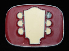 OG01128 VINTAGE 1970s  THE NASHVILLE NETWORK  MUSIC COMMEMORATIVE BELT BUCKLE