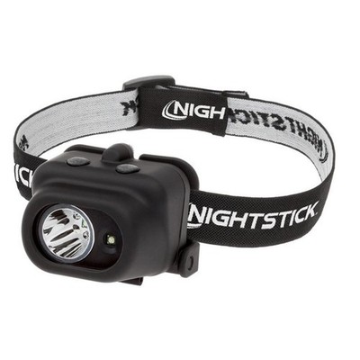 Nightstick NSP-4608B Dual-Light Multi Function LED Headlamp, 3 AAA Batteries,