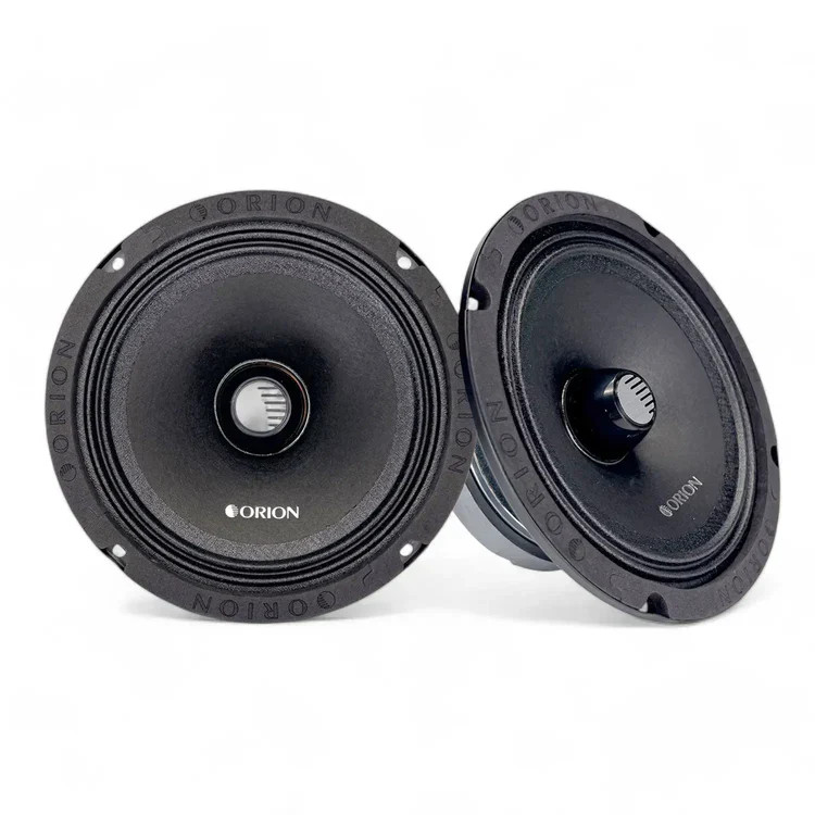 Orion CM652 6.5" 250W RMS Midrange Speakers 2-Ohm (Pair)