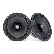 Orion CM652 6.5" 250W RMS Midrange Speakers 2-Ohm (Pair)