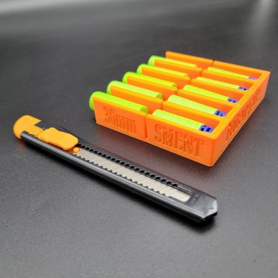 Custom 36mm Length 5 Foam Dart Cutter Kit Cutting Tool Jig For X-shot Blasters