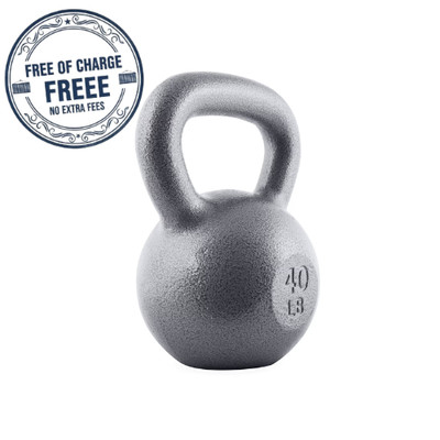 Bestseller! CAP Barbell Cast Iron Kettlebell, Single, 40-Pounds Gray, From to US
