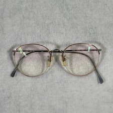 Tura Eyeglasses FRAME ONLY 50-18-140 MO 468 RHO Silver Half Rim Made in Japan
