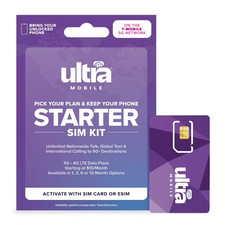 Ultra Mobile Micro/Regular SIM card for Unlocked Phones