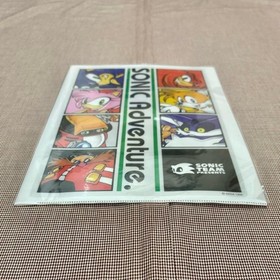 Sonic Adventure Promo Goods Set Sega Dreamcast T Shirt File Book Rare Japan