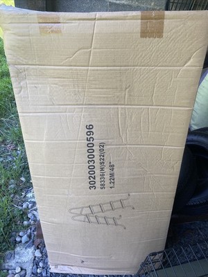 Bestway A- Frame Above Ground Pool Ladder, 48'' 302003000596 NEW IN BOX