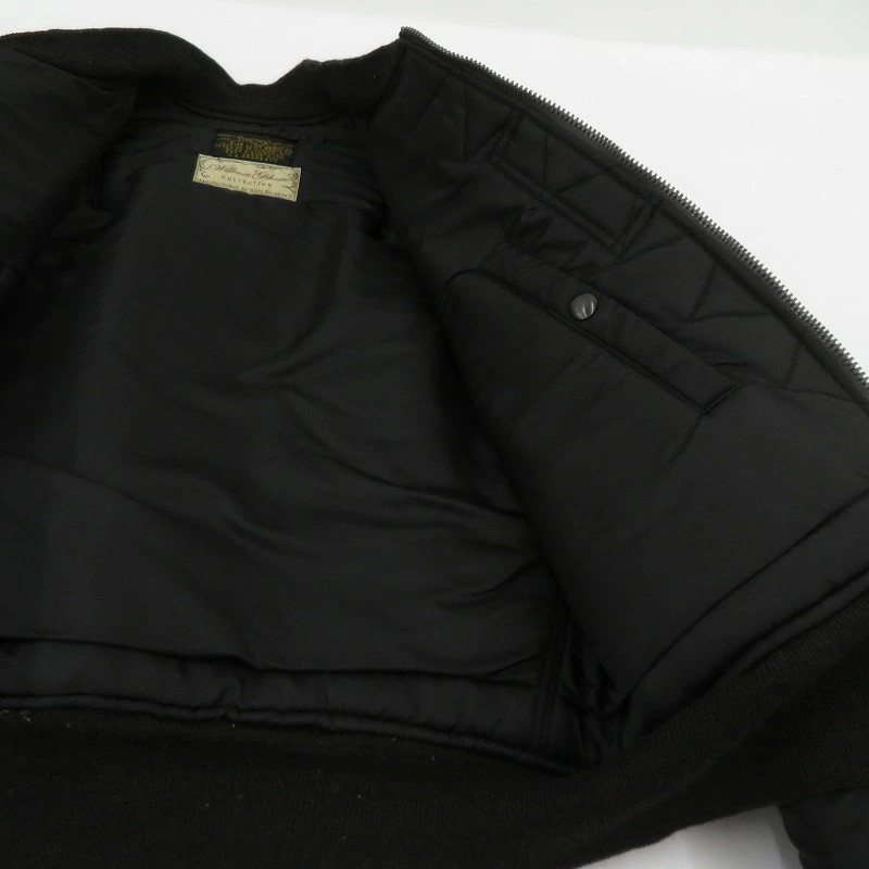 Buzz Rickson's [REGULAR] / Type BLACK MA-1 SLENDE… - image 8