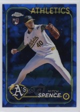 2024 Topps Chrome Update Sapphire Edition Mitch Spence #USCS28 sc8