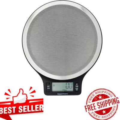 Digital Kitchen Scale with LCD Display, Batteries Included, Weighs Up To 11 Lbs