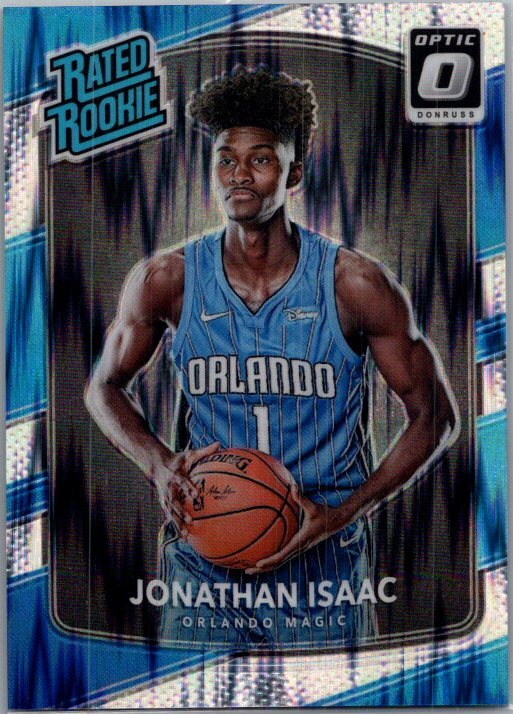 2017-18 Donruss Optic #195 Jonathan Isaac Rated Rookie Shock