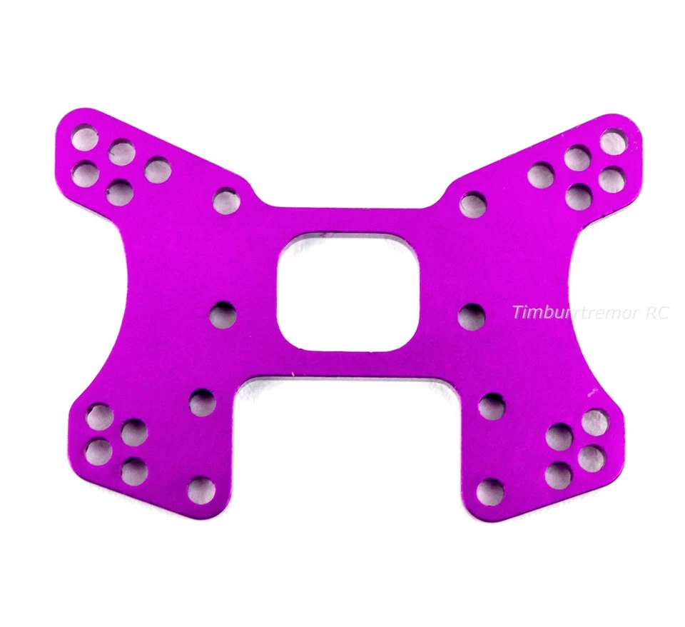 HSP 166023 Purple Machined Aluminum Rear Shock Tower Redcat Tornado Shockwave - Image 2 of 2