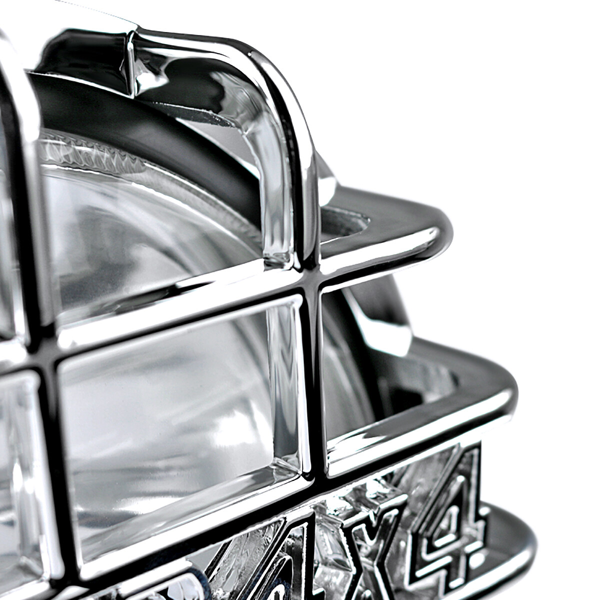2x 6" Round Chrome Offroad Fog Lights – H3 Bulbs, Relay, Wiring Kit, 4X4 SUV Truck - View #5