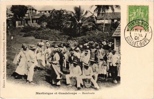 PC AFRICA A.E.F. CHARGEMENT DE BANANES ETHNIC TYPES (a43302