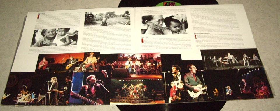 Queen, McCARTNEY y más *DBL LP 'CONCIERTOS PARA EL PUEBLO DE KAMPUCHEA' 1981 EN MUY BUENA CONDICIÓN Foto 2 de 3