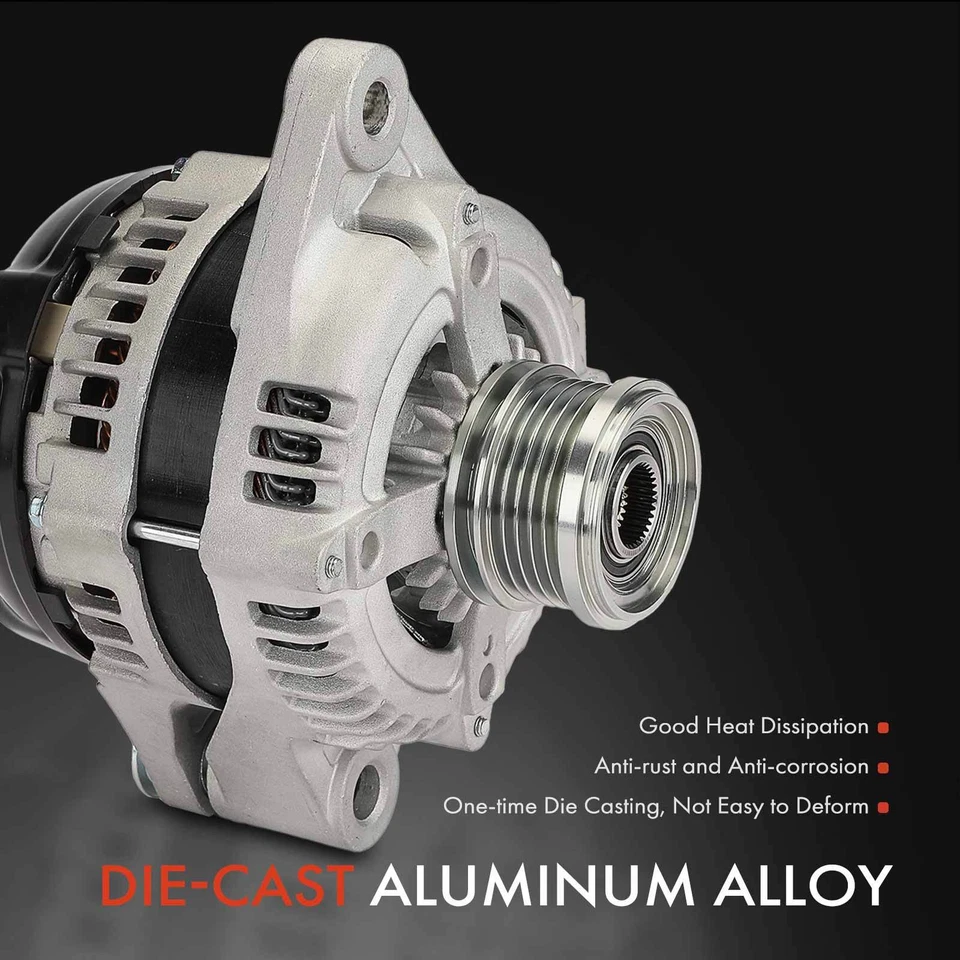 Генератор переменного тока для Fiat 500L 2014-2020 500X 2016-2018 Jeep Renegade 2015-2018 1,4 л - Изображение 4 из 4