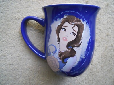 DISNEY'S BELLE COFFEE MUG ''SOMETIMES THE BEST TEA CUP IS CHIPPED'' BEAUTY BEAST