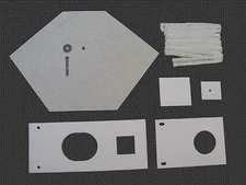 Waste Oil Heater Parts Lanair MX 150/200 combustion chamber refractory brick kit