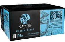H‑E‑B Café Olé Snickernut Cookie Coffee Pods Keurig Compatible - 54 Count Kcups